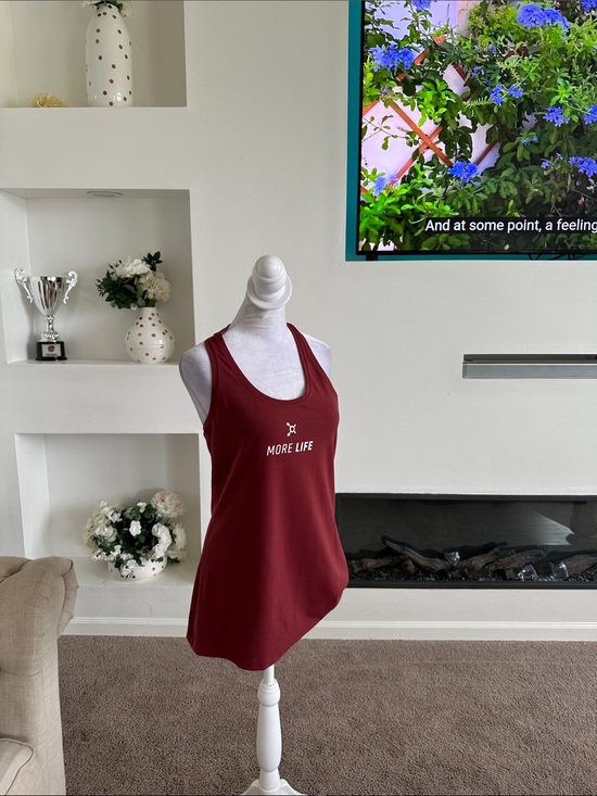 lululemon athletica Tops - lululemon maroon racerback tank top